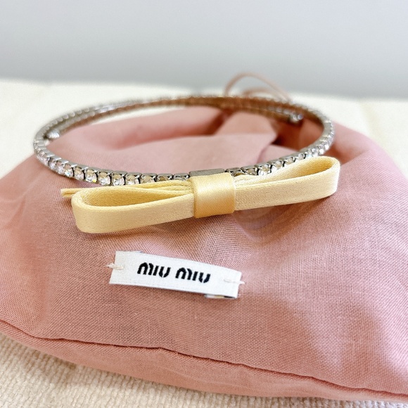 Miu Miu Jewelry - 95% NEW MIUMIU CHOKER NECKLACE